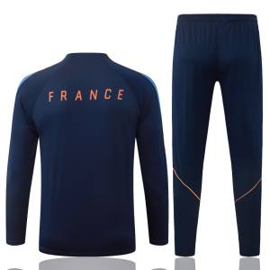 Survetement Equipe de France Training 2026 2027 Bleu Sombre (2)