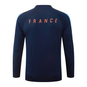 Survetement Equipe de France Training 2026 2027 Bleu Sombre (3)