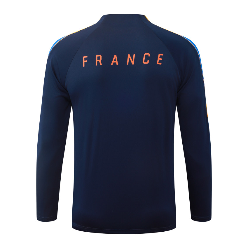 Survetement Equipe de France Training 2026 2027 Bleu Sombre (3)