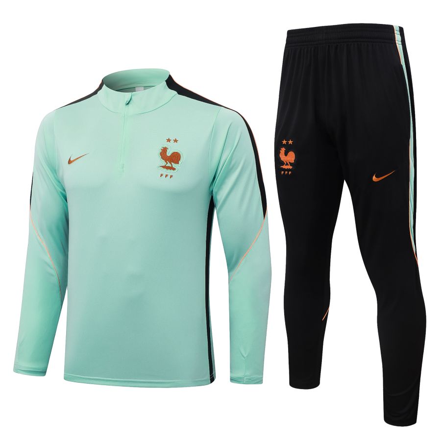 Survetement Equipe de France Training 2026 2027 Vert (1)