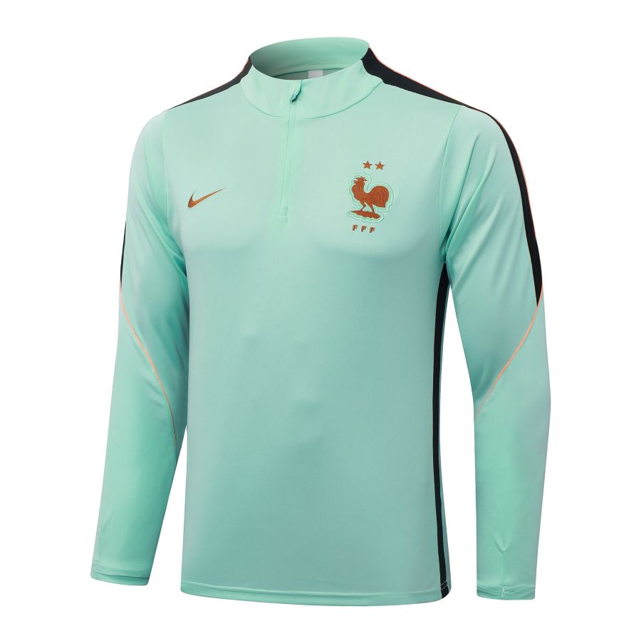 Survetement Equipe de France Training 2026 2027 Vert (4)