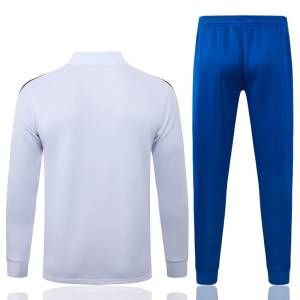 Survetement Equipe de France Veste 2026 2027 Blanc Bleu (2)