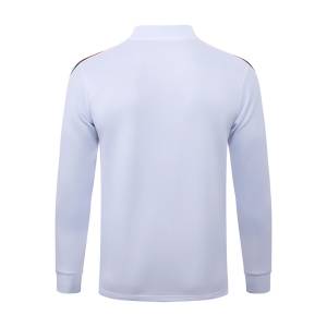 Survetement Equipe de France Veste 2026 2027 Blanc Bleu (3)