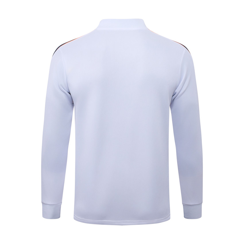 Survetement Equipe de France Veste 2026 2027 Blanc Bleu (3)
