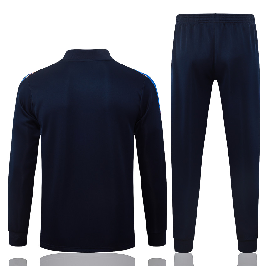 Survetement Equipe de France Veste 2026 2027 Bleu Sombre (2)