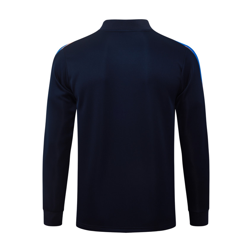 Survetement Equipe de France Veste 2026 2027 Bleu Sombre (3)