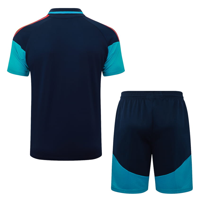 Survetement Espagne Polo 2026 2027 Bleu Sombre (2)