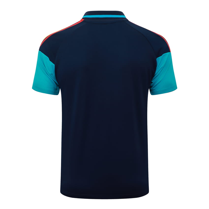 Survetement Espagne Polo 2026 2027 Bleu Sombre (3)