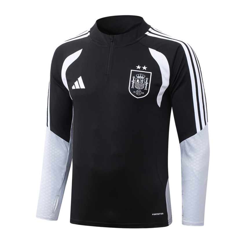 Survetement Espagne Training 2 Etoiles 2026 2027 Noir Nuit (2)