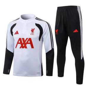 Survetement Espagne Training 2026 2027 Blanc Noir (1)