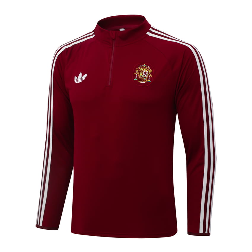 Survetement Espagne Training 2026 2027 Rouge (2)
