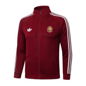 Survetement Espagne Veste 2026 2027 Rouge (4)