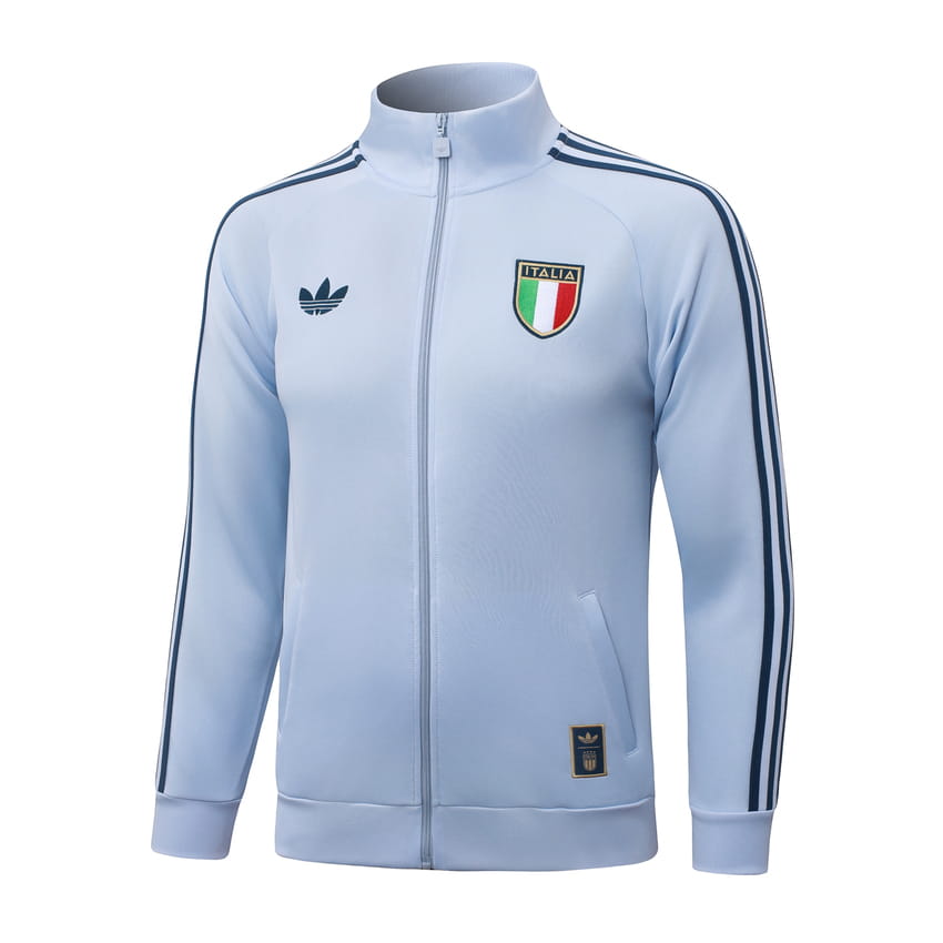 Survetement Italie Veste 2026 2027 Blanc Cassé (3) Survetement Italie Veste 2026 2027 Blanc Cassé (3)