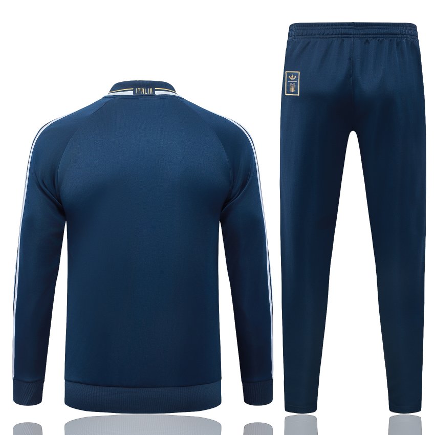 Survetement Italie Veste 2026 2027 Bleu Sombre (2)