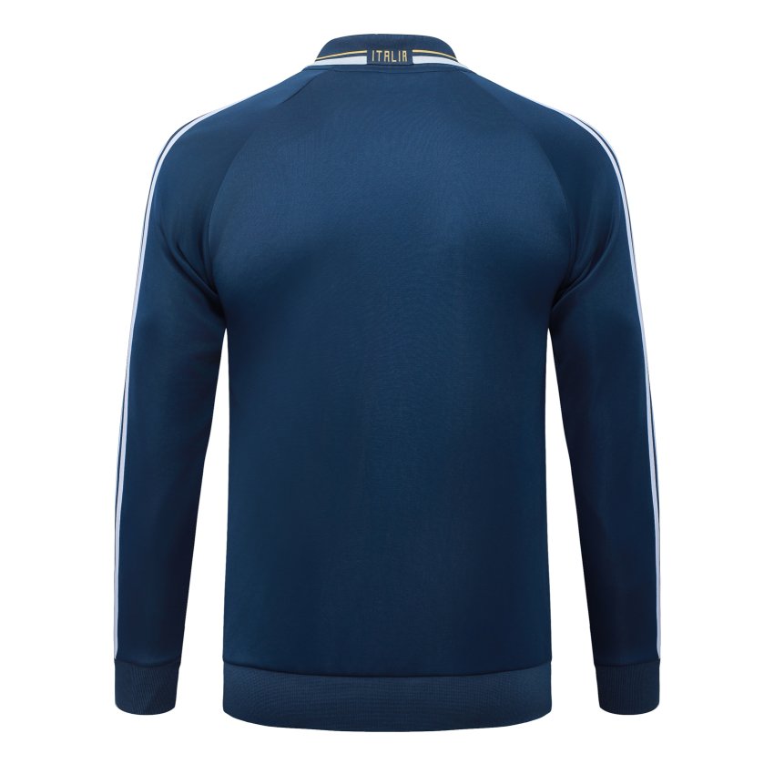 Survetement Italie Veste 2026 2027 Bleu Sombre (3)