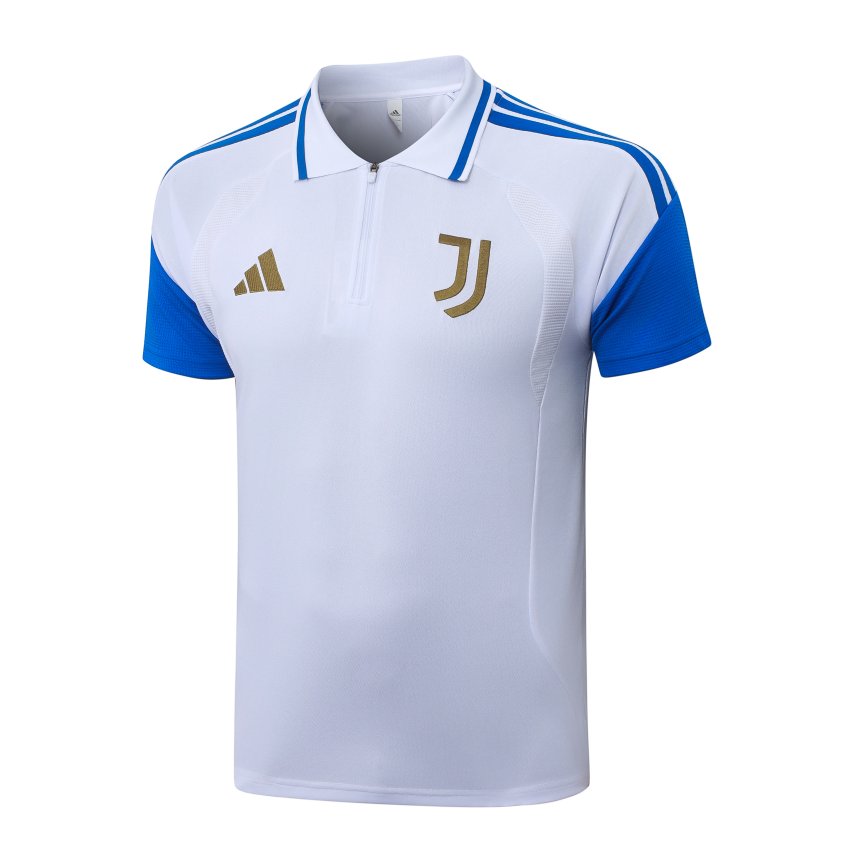 Survetement Juventus Polo 2026 2027 Blanc Bleu (4)