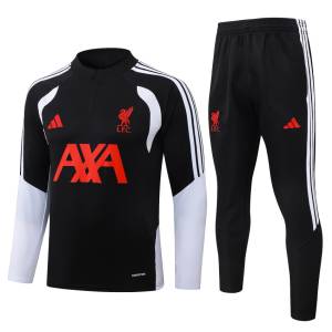 Survetement Liverpool Training 2026 2027 Noir Blanc