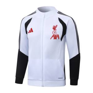 Survetement Liverpool Veste 2026 2027 Blanc Noir (4) Survetement Liverpool Veste 2026 2027 Blanc Noir (4)