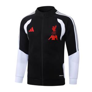 Survetement Liverpool Veste 2026 2027 Noir Blanc (4) Survetement Liverpool Veste 2026 2027 Noir Blanc (4)