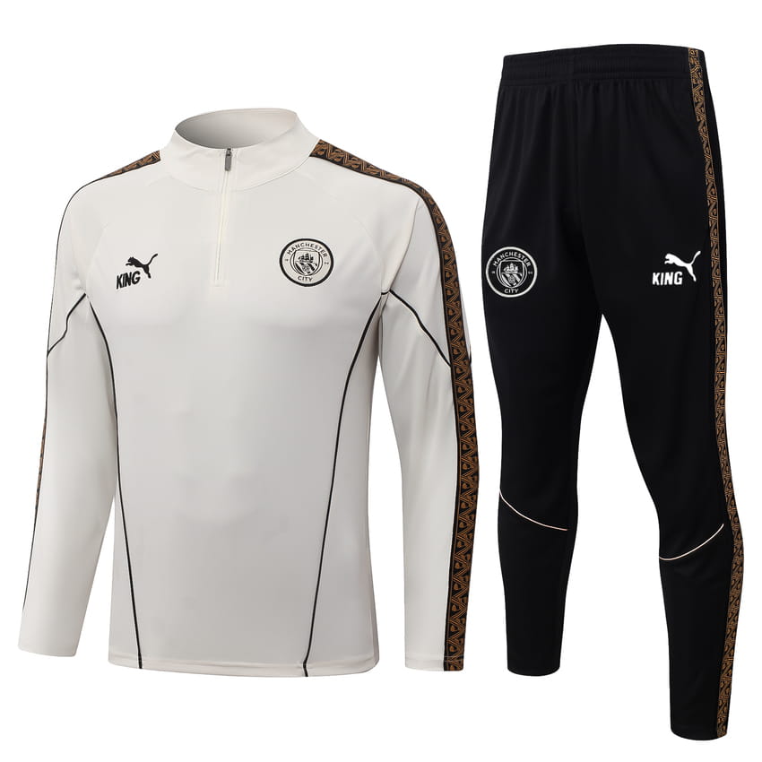 Survetement Manchester City Training 2026 2027 Blanc Creme (1) Survetement Manchester City Training 2026 2027 Blanc Creme (1)