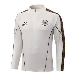Survetement Manchester City Training 2026 2027 Blanc Creme (2) Survetement Manchester City Training 2026 2027 Blanc Creme (2)