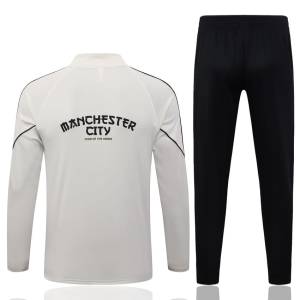 Survetement Manchester City Training 2026 2027 Blanc Creme (4) Survetement Manchester City Training 2026 2027 Blanc Creme (4)