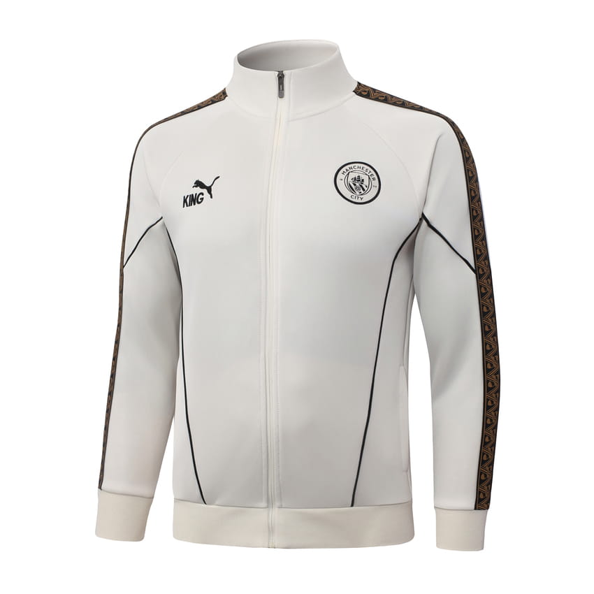 Survetement Manchester City Veste 2026 2027 Blanc Creme (2)