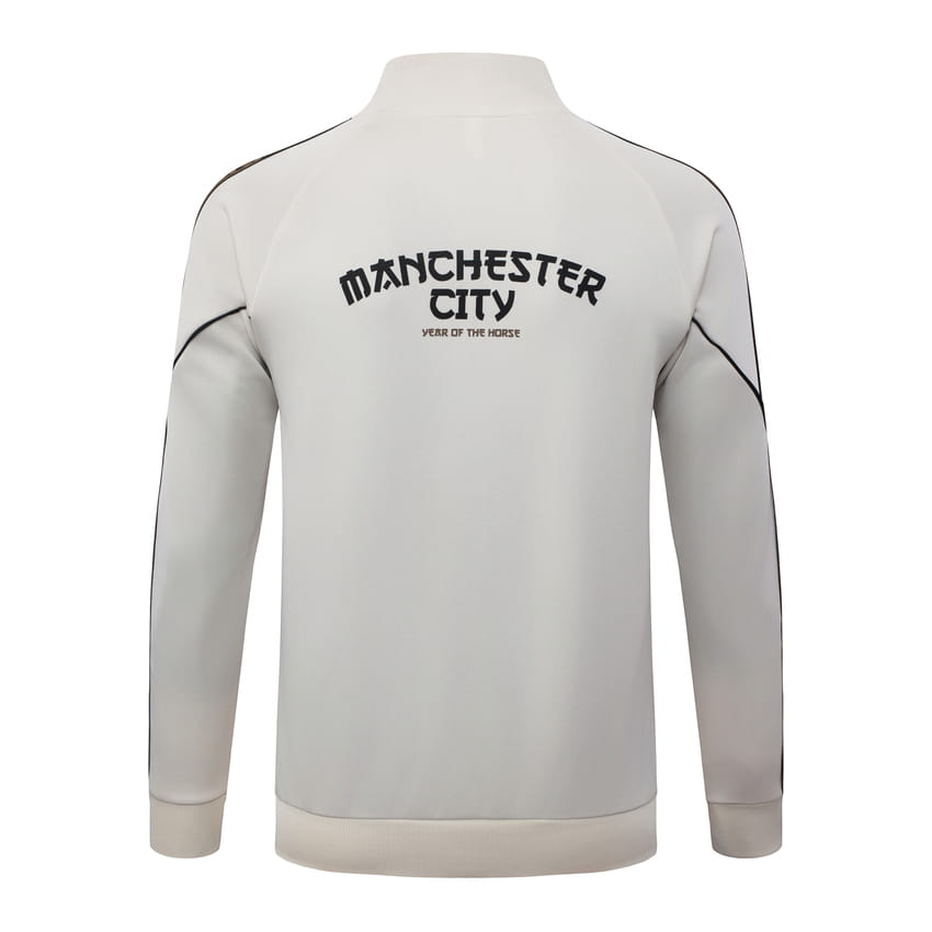Survetement Manchester City Veste 2026 2027 Blanc Creme (3)