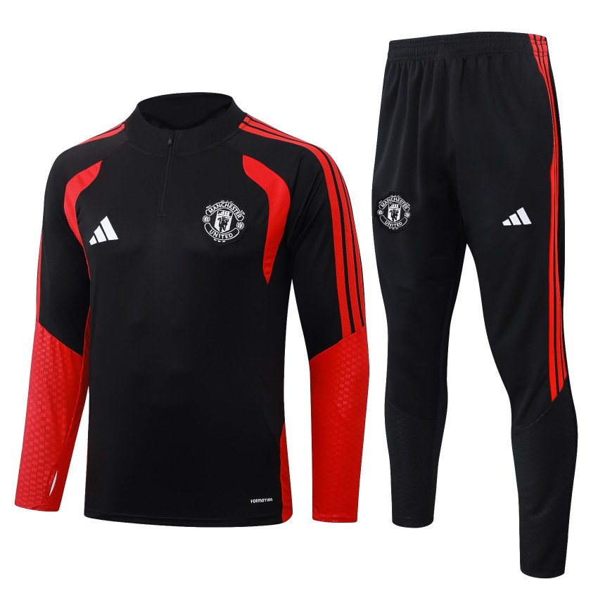 Survetement Manchester United Training 2026 2027 Noir Charbon (1)