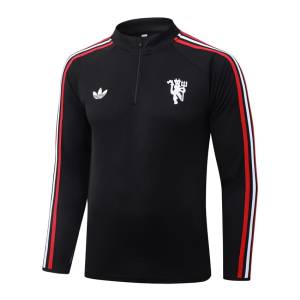 Survetement Manchester United Training 2026 2027 Noir Sombre (3)