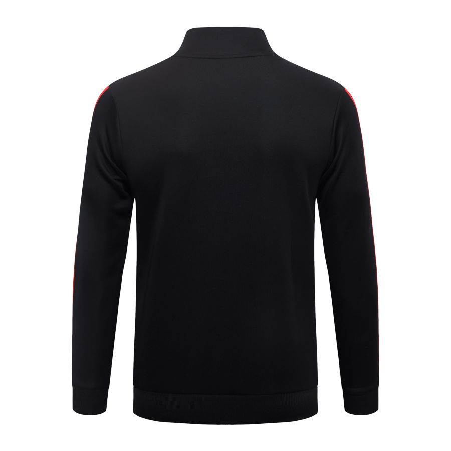 Survetement Manchester United Veste 2026 2027 Noir Rouge (3) Survetement Manchester United Veste 2026 2027 Noir Rouge (3)