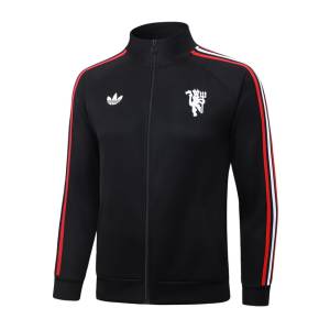Survetement Manchester United Veste 2026 2027 Noir Sombre (3) Survetement Manchester United Veste 2026 2027 Noir Sombre (3)