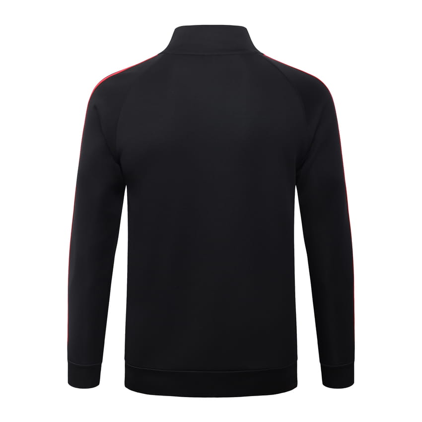 Survetement Manchester United Veste 2026 2027 Noir Sombre (4) Survetement Manchester United Veste 2026 2027 Noir Sombre (4)