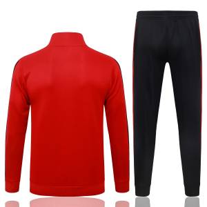 Survetement Manchester United Veste 2026 2027 Rouge Noir (2)