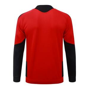 Survetement Manchester United Veste 2026 2027 Rouge Noir (3) Survetement Manchester United Veste 2026 2027 Rouge Noir (3)