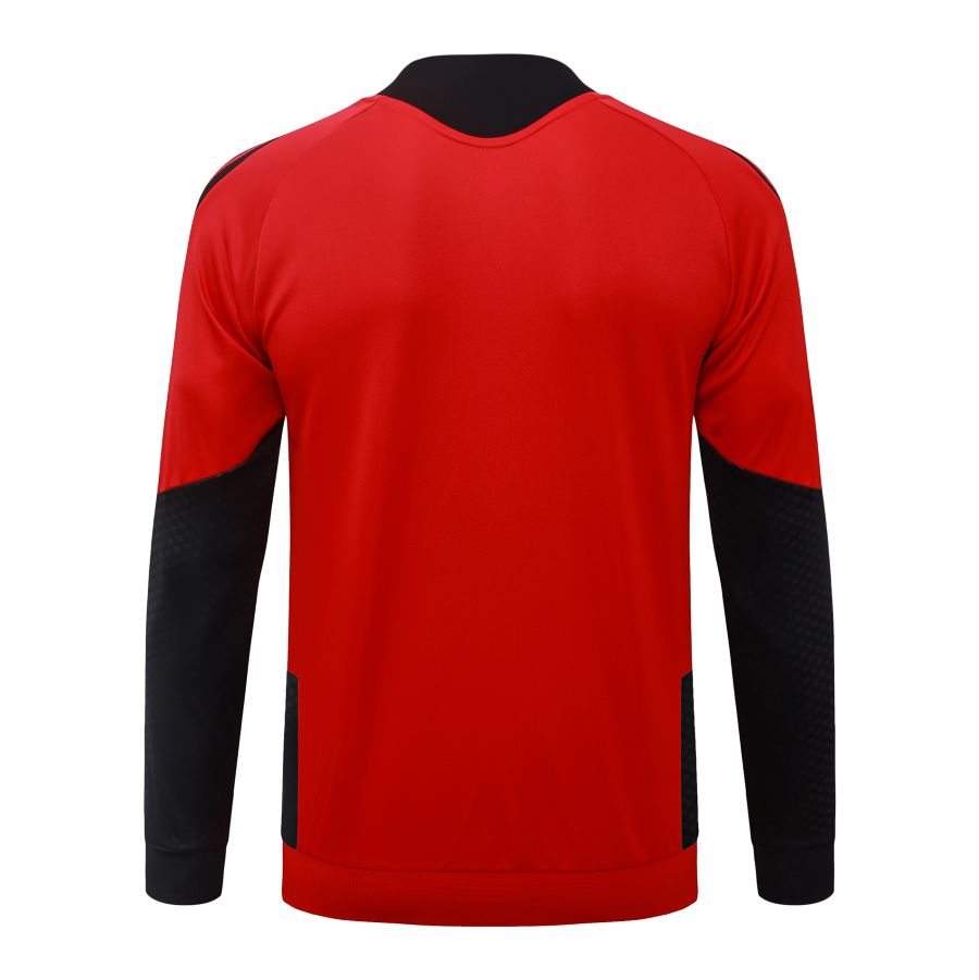 Survetement Manchester United Veste 2026 2027 Rouge Noir (3) Survetement Manchester United Veste 2026 2027 Rouge Noir (3)