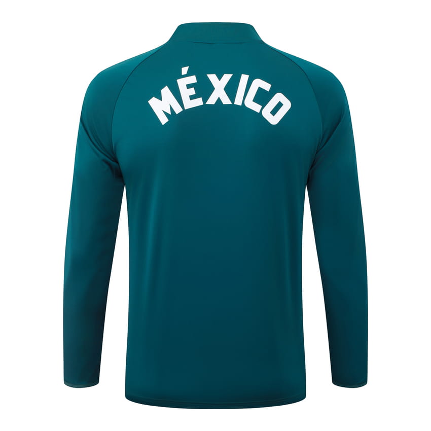 Survetement Mexique Training 2026 2027 Vert Foncé (4)