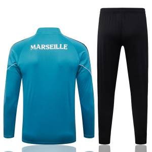 Survetement OM Training 2026 2027 Bleu Turquoise (2)