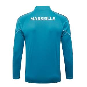 Survetement OM Training 2026 2027 Bleu Turquoise (3)