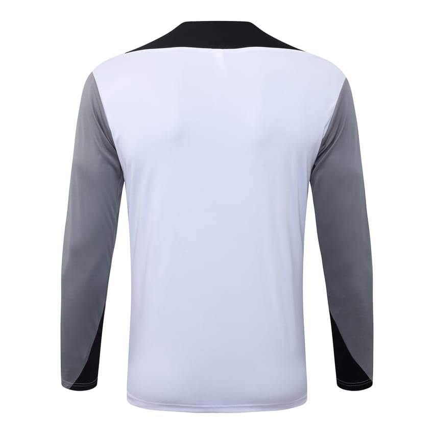 Survetement PSG Training 2026 2027 Blanc Gris (4) Survetement PSG Training 2026 2027 Blanc Gris (4)