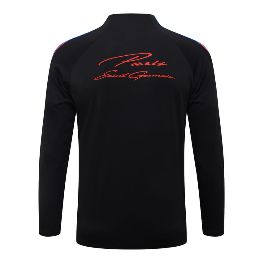 Survetement PSG Training 2026 2027 Noir Rouge (2) Survetement PSG Training 2026 2027 Noir Rouge (2)
