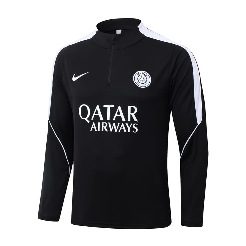 Survetement PSG Training 2026 2027 Noir Sombre (4)