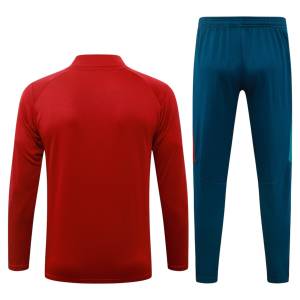 Survetement Portugal Training 2026 2027 Rouge Bleu (2)