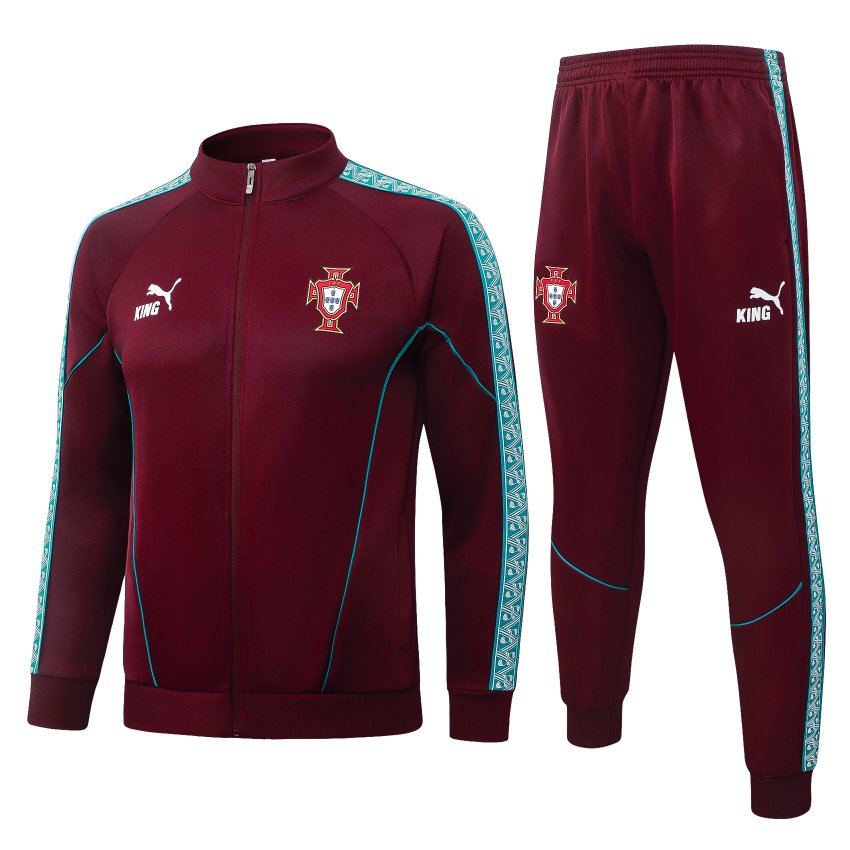 Survetement Portugal Veste 2026 2027 Rouge (1)