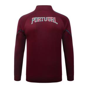 Survetement Portugal Veste 2026 2027 Rouge (3)