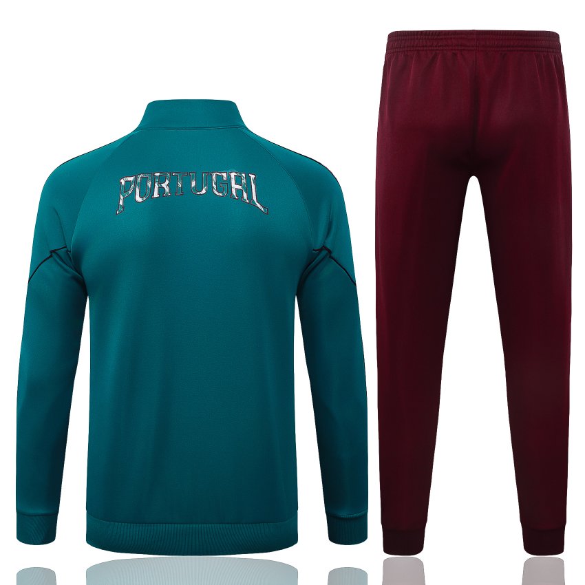 Survetement Portugal Veste 2026 2027 Vert (2)