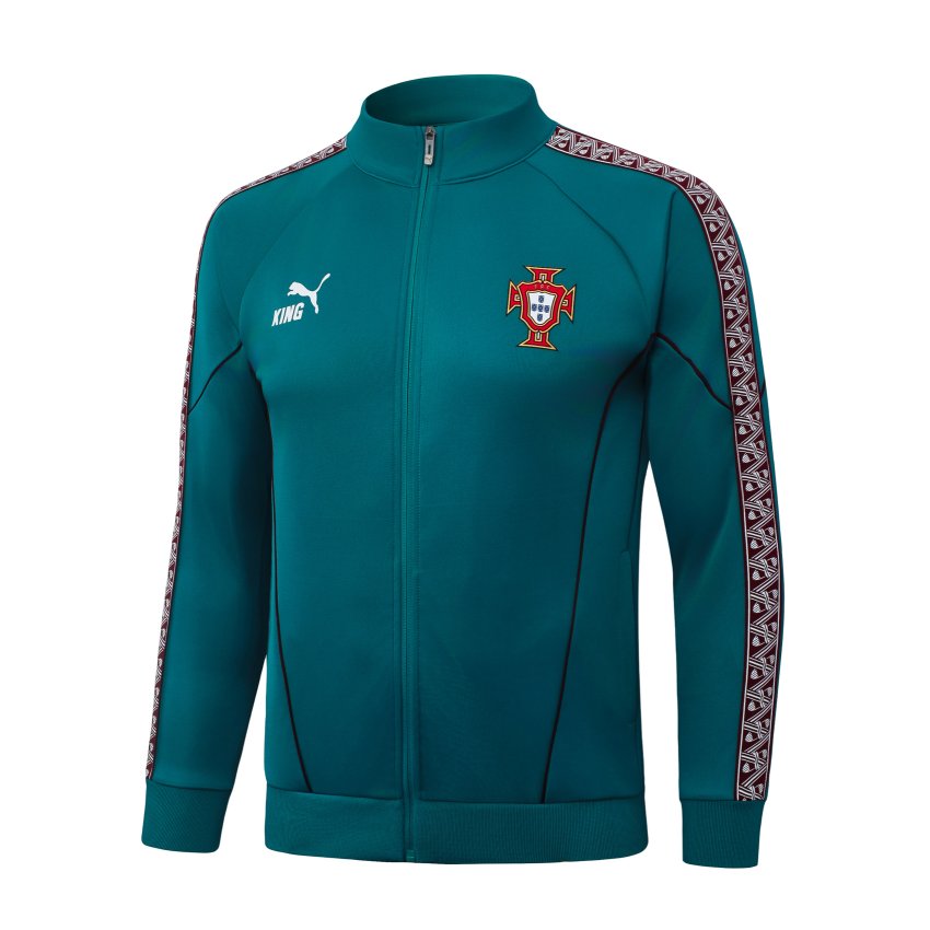 Survetement Portugal Veste 2026 2027 Vert (4)