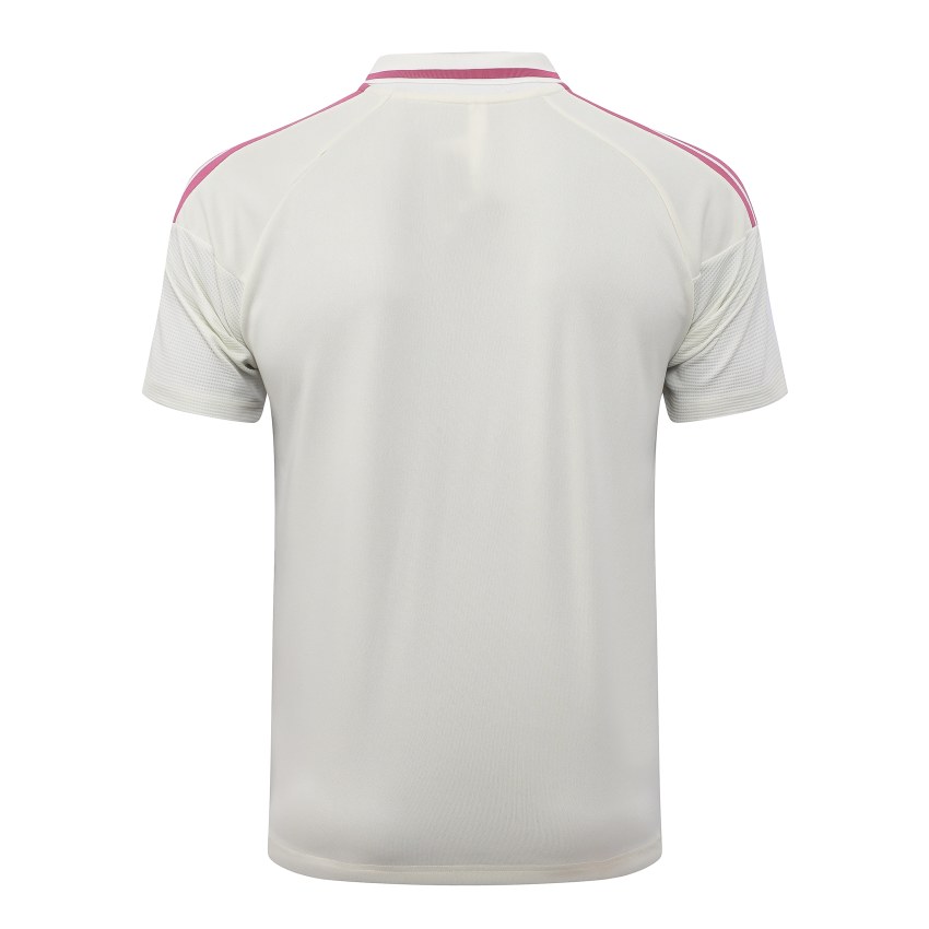 Survetement Real Madrid Polo 2026 2027 Beige Rouge (3) Survetement Real Madrid Polo 2026 2027 Beige Rouge (3)