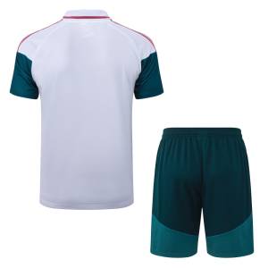 Survetement Real Madrid Polo 2026 2027 Blanc Rouge (2)