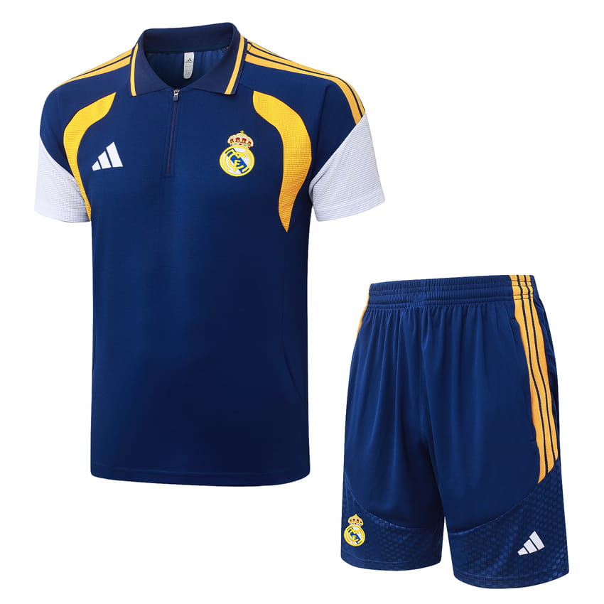 Survetement Real Madrid Polo 2026 2027 Bleu Foncé (1) Survetement Real Madrid Polo 2026 2027 Bleu Foncé (1)